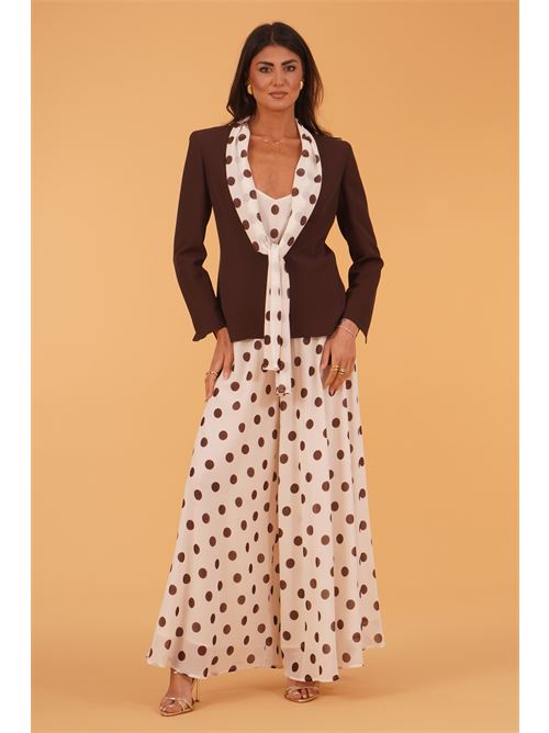 Giacca in cady GM by Gai Mattiolo | GM3703MORO/FANTASIA